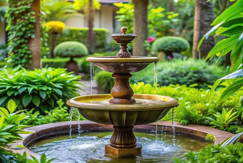 outdoor fountain