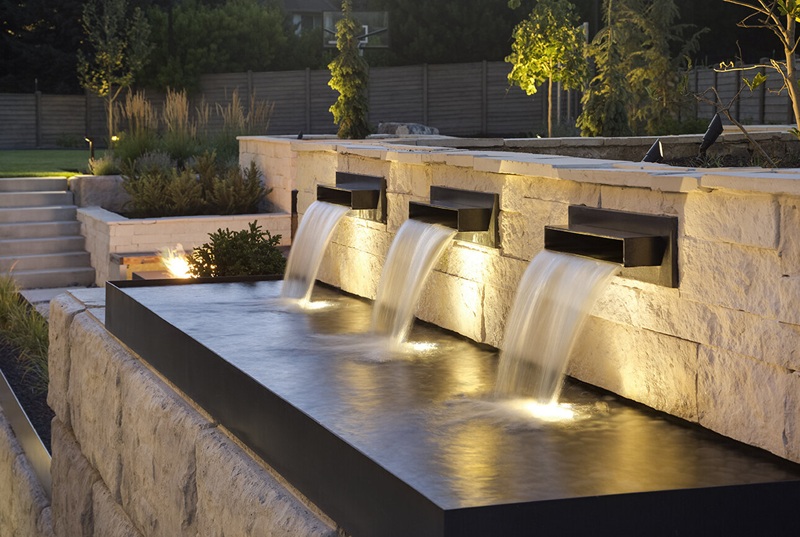 outdoor fountain
